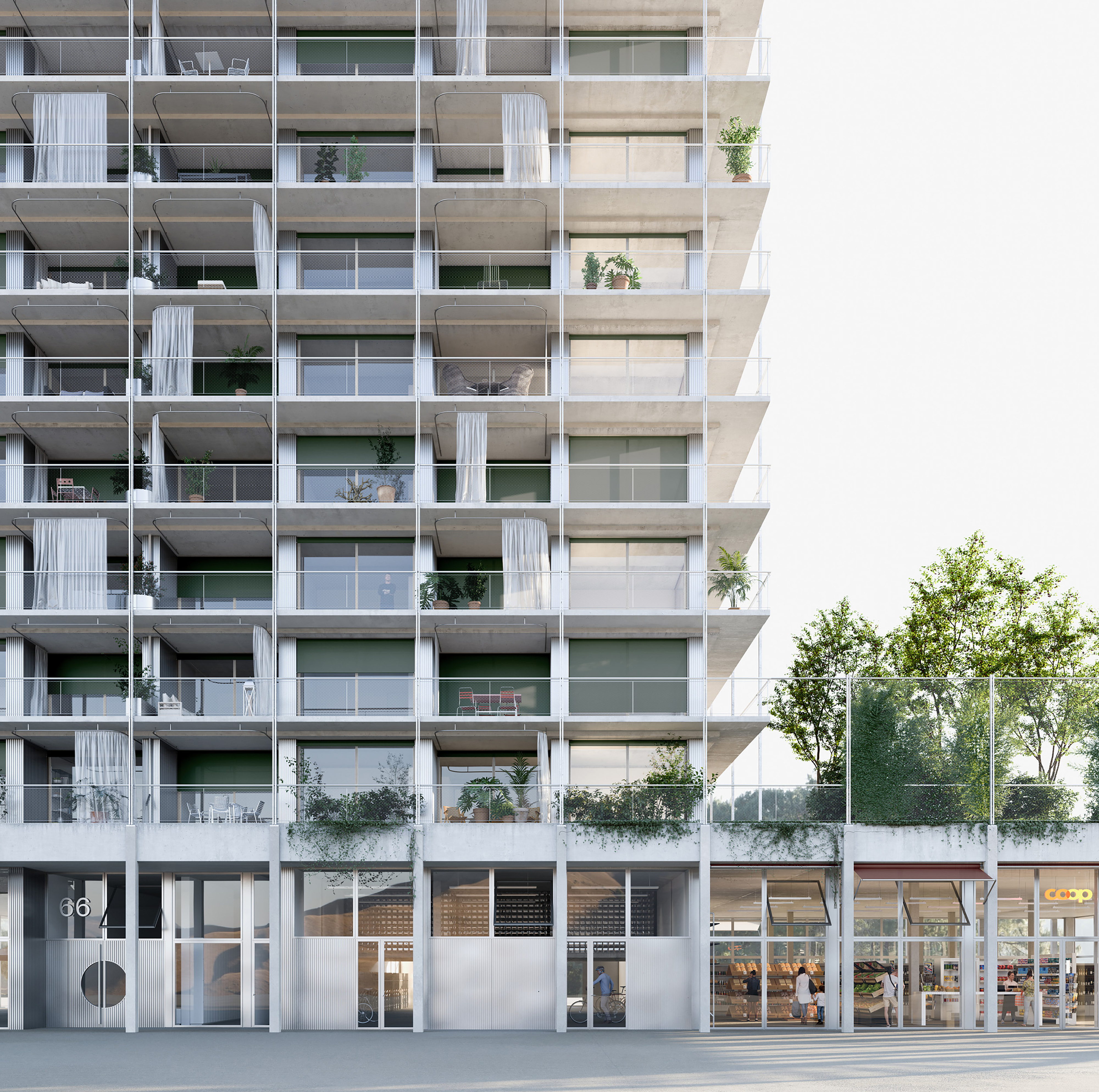 Hochhaus Zürich Nord