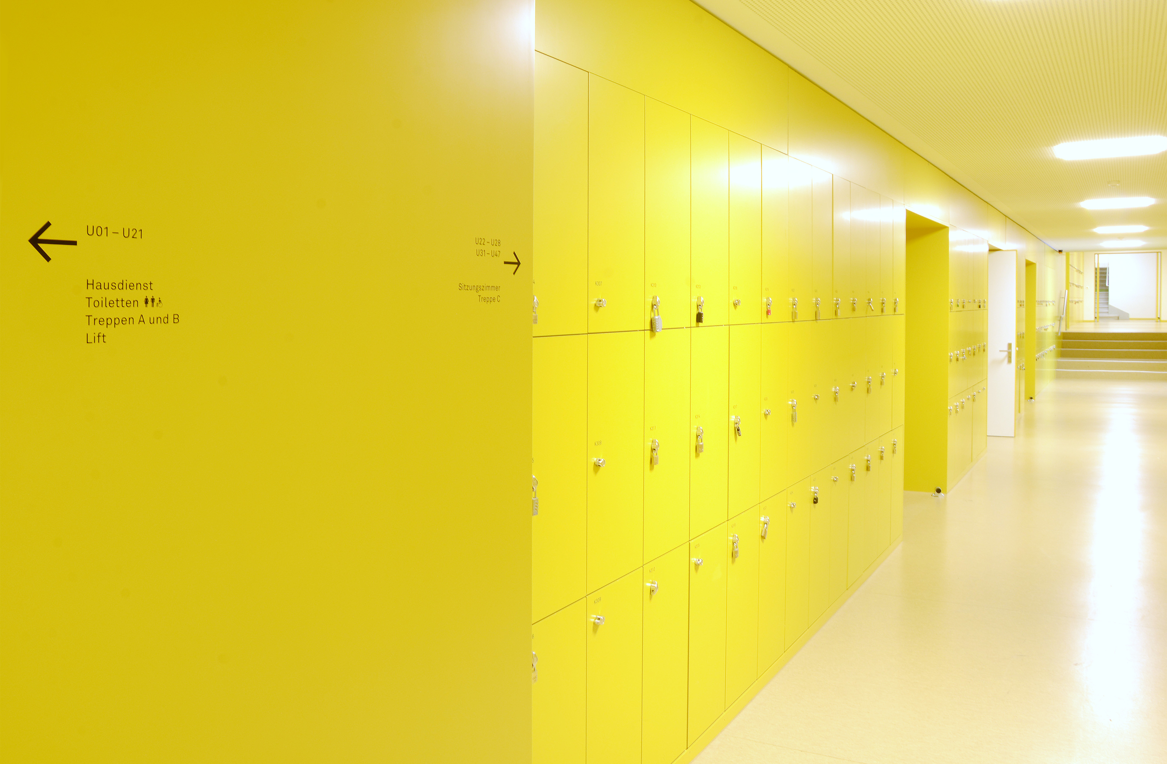 Kantonsschule Hohe Promenade Neubau Untergeschoss