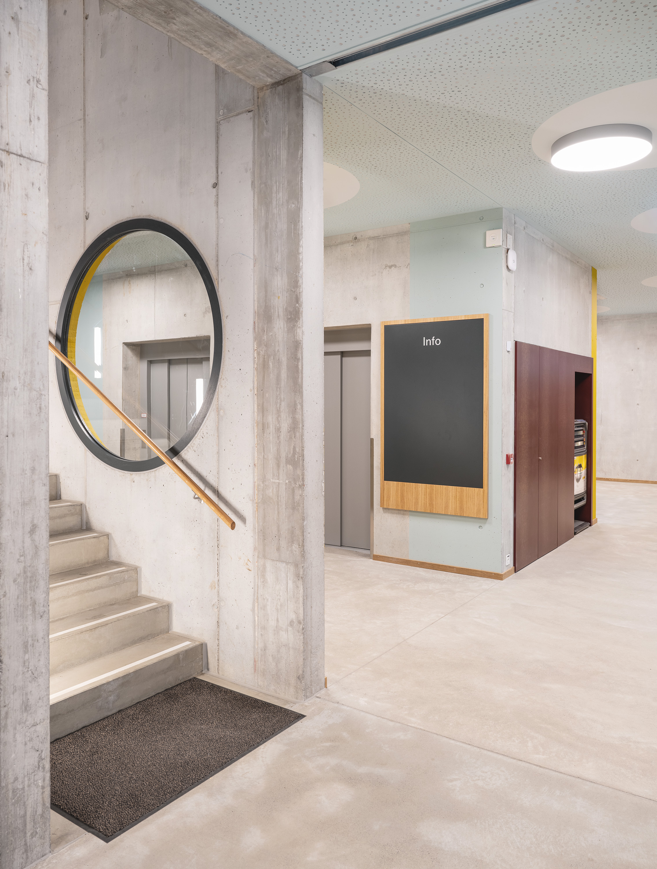 Signaletik Neubau Glaubten-Areal Zürich