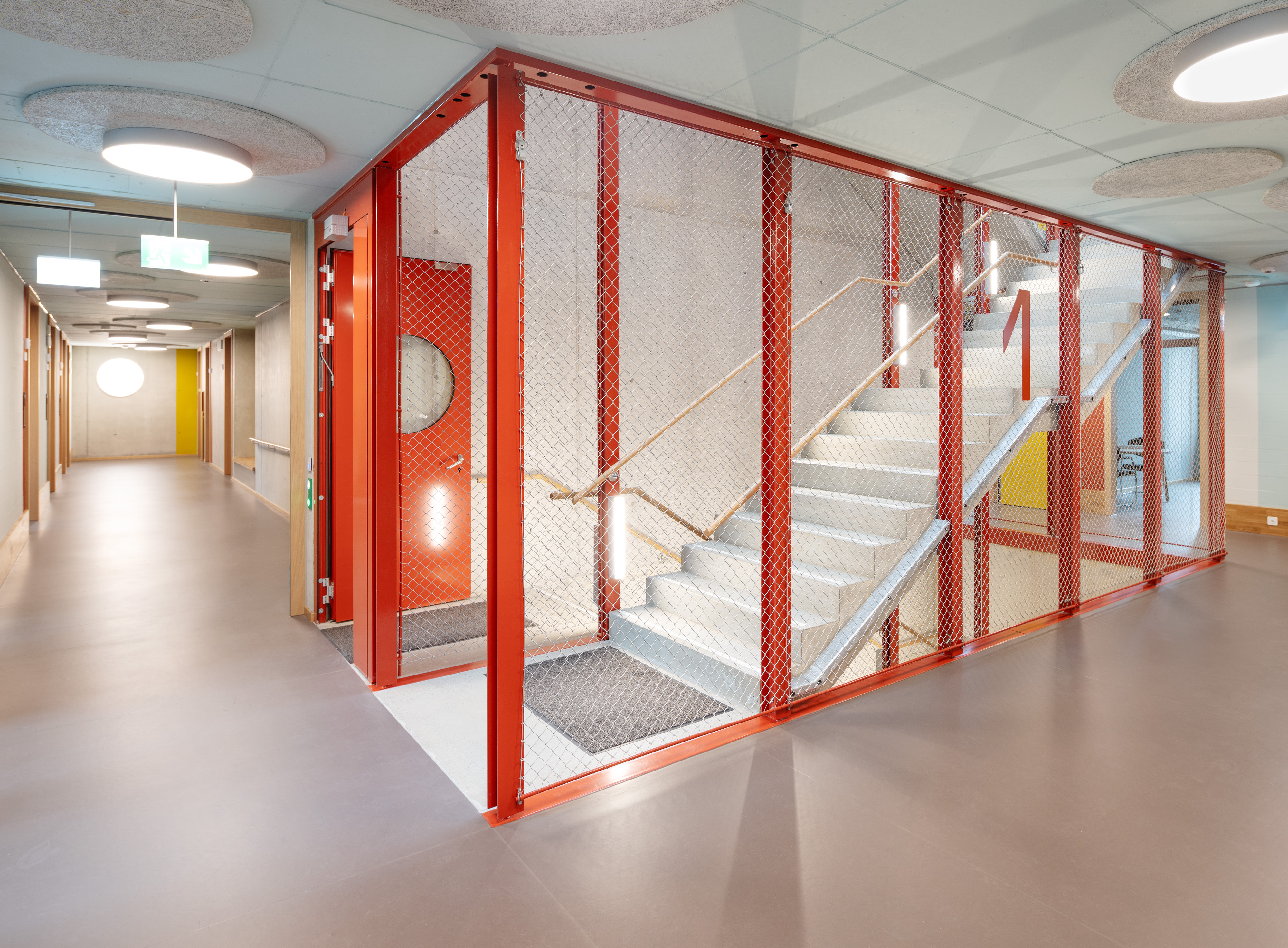 Signaletik Neubau Glaubten-Areal Zürich