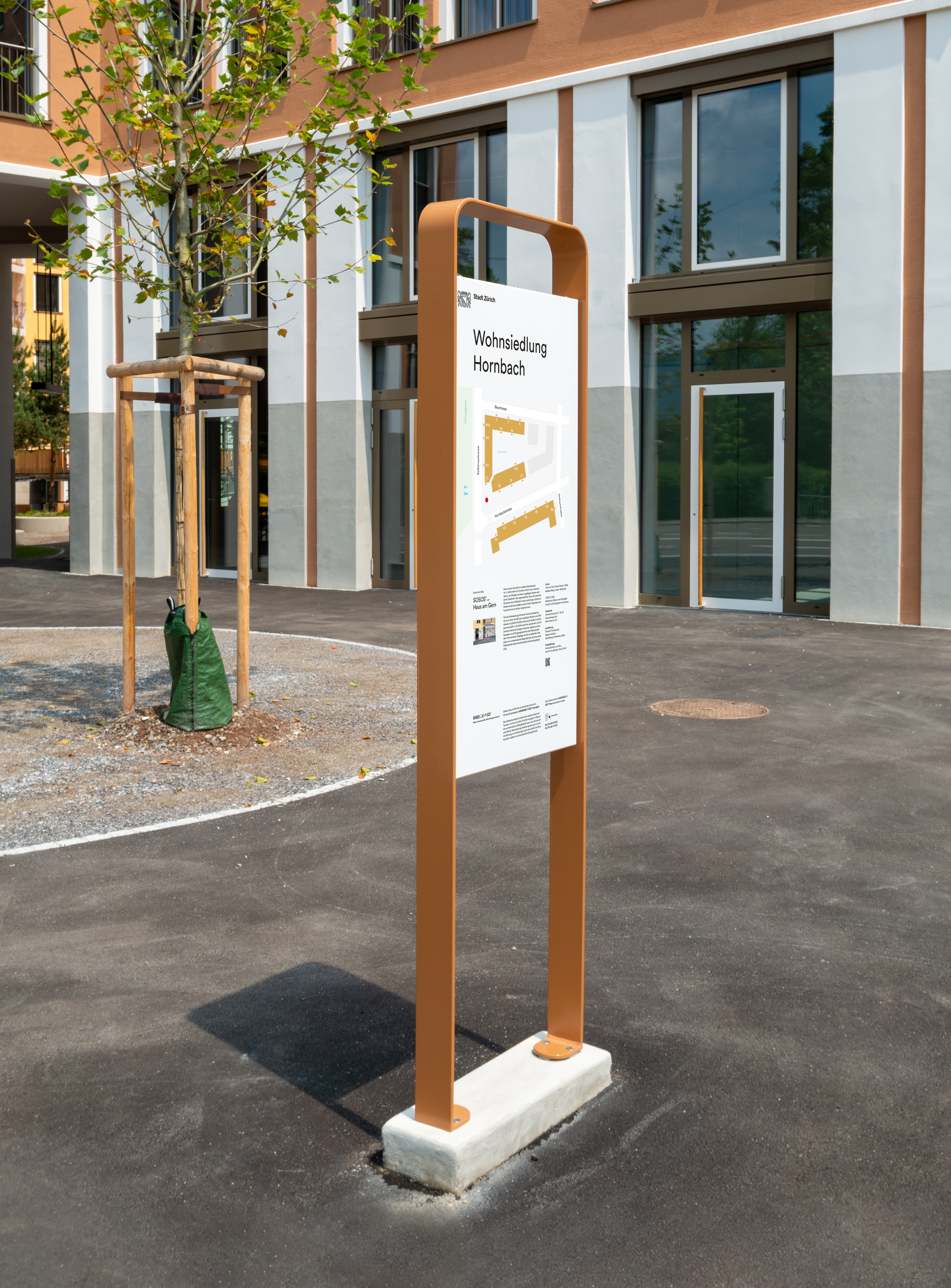 Wohnsiedlung Hornbach Übersichtsplan